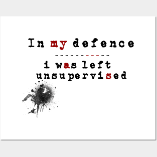 Unsupervised - In My Defence Posters and Art